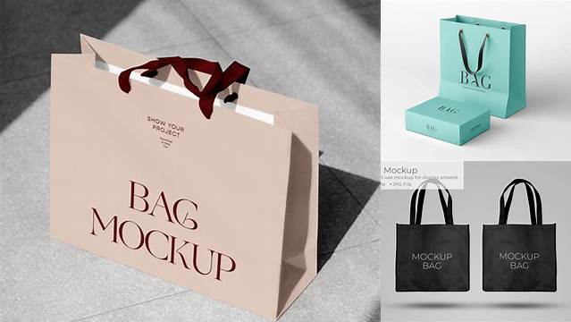 1199+ Bags Mockup Generator Mockup PSD