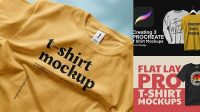 1209+ T-shirt Mockup Procreate Free High-End Layered Mockup Free