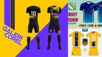 1211+ Template Jersey Cdr Download Free