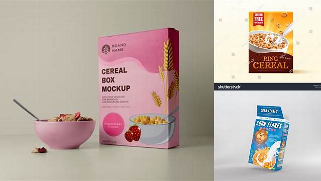 1213+ Cereal Mockup Free Hight Resolution