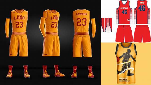 1220+ Basketball Uniform Mockup Exclusive PSD Design Freebie