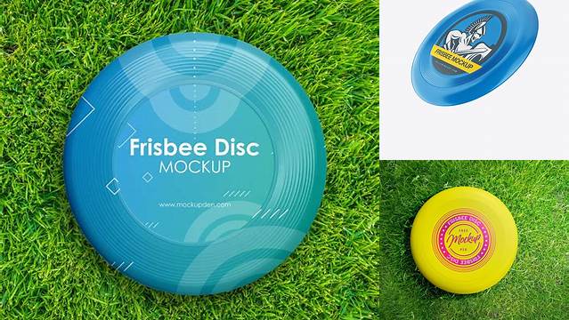 1222+ Frisbee Mockup High Resolution