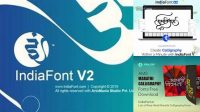 1222+ Jd Fonts For Indiafont V2 Modern Free PSD Template