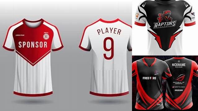 1223+ Mockup Jersey Gaming Digital Download