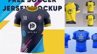 1223+ Soccer Jersey Mockup Free Download Free