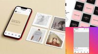 1225+ Instagram Post Mockup Customizable Design Files