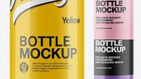 1229+ 100ml Glossy Bottle PSD Mockup Digital Download