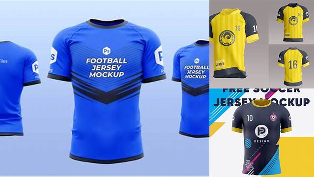 1230+ Football Jersey Mockup Free Custom Mockup PSD for Free