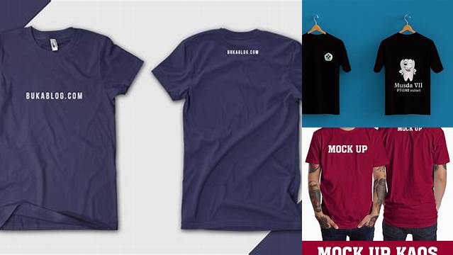 1236+ Baju Belakang Free Mockup PSD