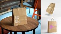 1237+ Kraft Paper Bag PSD Mockup Exclusive Layered PSD Mockup