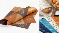 1245+ Food Wrapping Paper Mockup Smart PNG Image