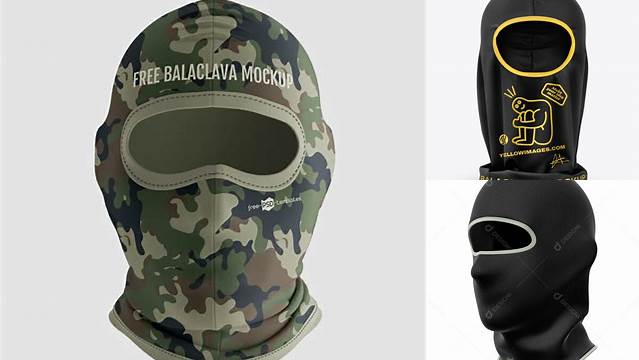 1253+ Balaclava Mockup Easy Editable