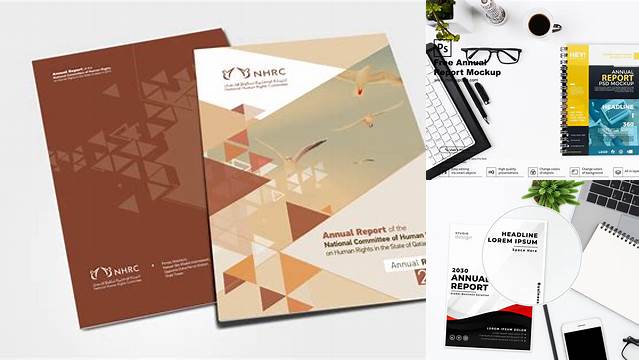 1254+ Annual Report Mockup PSD Free Download