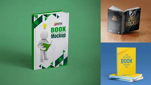 1258+ Book Mockup Hight Resolution