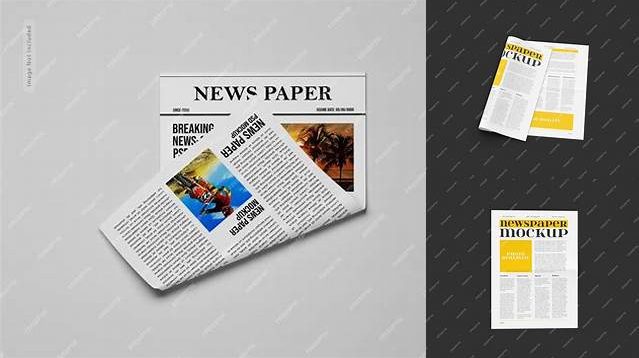 1259+ Mockup Jornal Free PSD