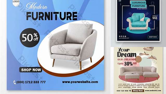 1263+ Mockup Furniture PSD Free Download