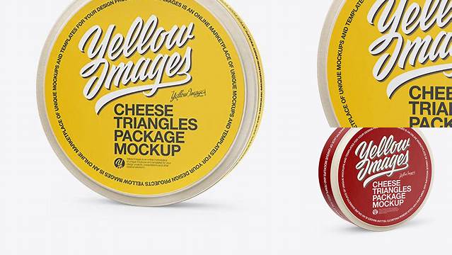 1270+ 8 Cheese Triangles Package PSD Mockup Half Side View Fully Editable Photoshop PSD Free Download