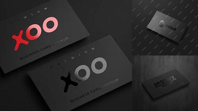 1270+ Spot Uv Mockup Business Card Premium Mockup Freebie