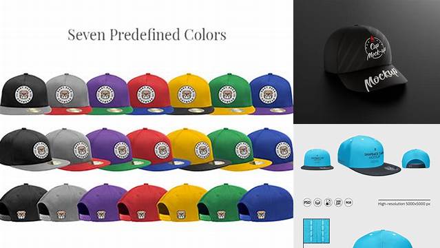 1271+ Snapback Cap PSD Mockup Inside View Creative PSD Resources