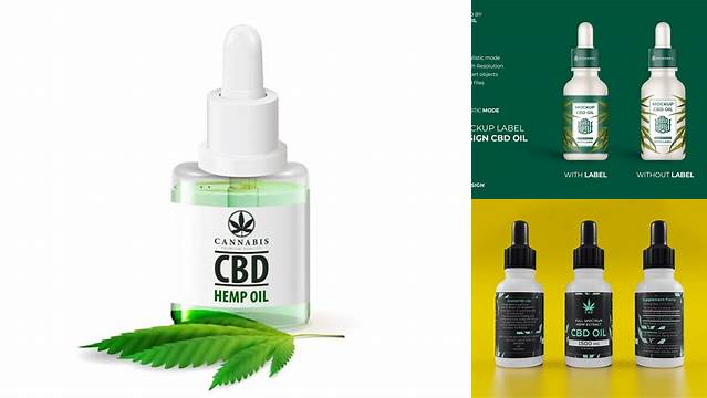 1272+ Cbd Oil Mockup Customizable Design Files