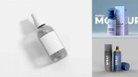 1276+ Pocket Spray Mockup Free PSD Free Download