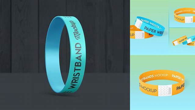 1277+ Event Wristband Mockup Free Psd Free PSD