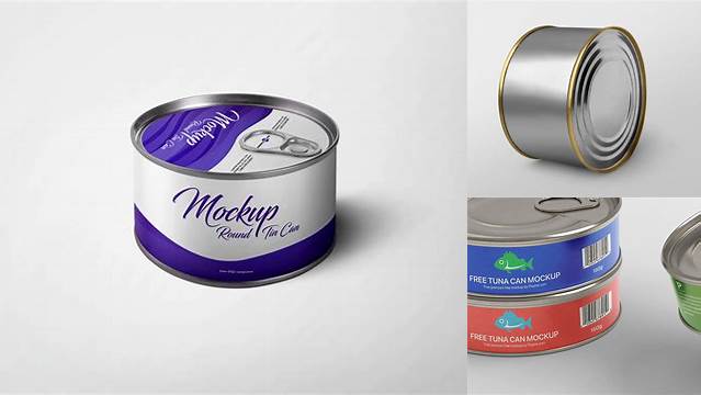 1279+ Tuna Can Mock-up Fully Layered Photoshop Freebie