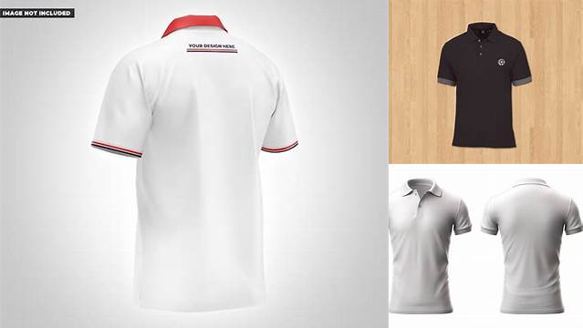 1290+ Men’s Polo Shirt PSD Mockup Half Side View Premium Freebie for Designers