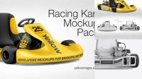 1291+ Kart PSD Mockup Back View Photoshop Freebie