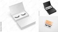 1294+ Eyelash Box Mockup Include TIFF