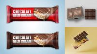 1308+ Chocolate Bar Mock-up Download Free PSD