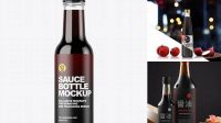 1311+ Soy Sauce Bottle Mockup Free For Free Download