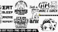 1320+ Cricut Anime Designs Easy Editable