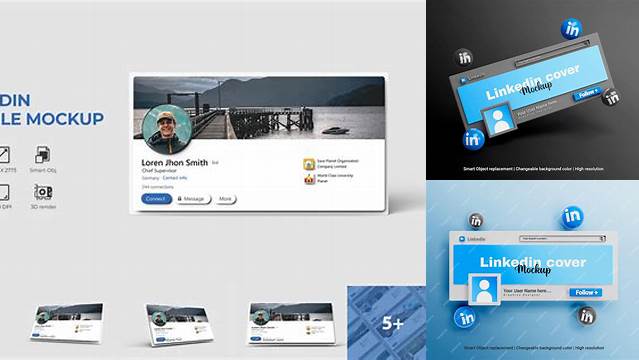 1326+ Linkedin Mockup Psd Free Hight Resolution