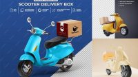 1328+ Delivery Bike Mockup Psd Free PSD Download