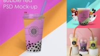 1330+ Bubble Tea Mockup Free PSD Download