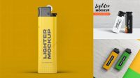 1333+ Glossy Lighter PSD Mockup Modern PSD Templates