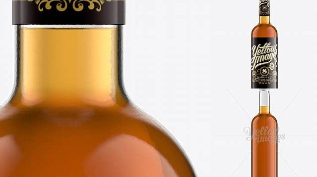 1336+ 75cl Ariane 2 Bottle with Whisky PSD Mockup Free Graphic Design Resource