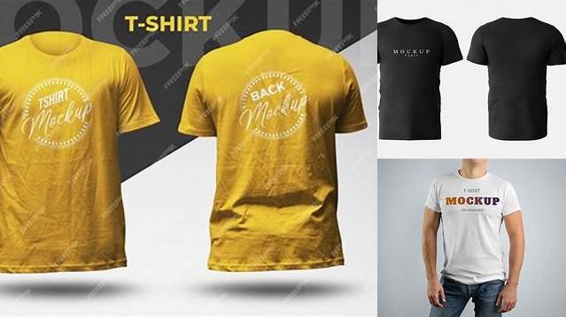 1337+ Men's T-Shirt With Buttons PSD Mockup Front View Customizable Photoshop Template