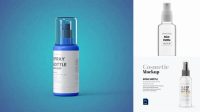 1338+ 30ml Spray Bottle PSD Mockup Elegant Photoshop Mockup