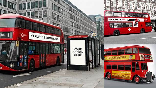 1339+ London Bus Mockup Unique Free Photoshop Files