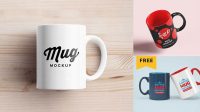 1339+ Mug PSD Mockup Easy-to-Edit Photoshop Freebie