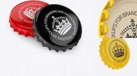 1346+ Glossy Bottle Cap Half Side View Download Now Free PSD Template