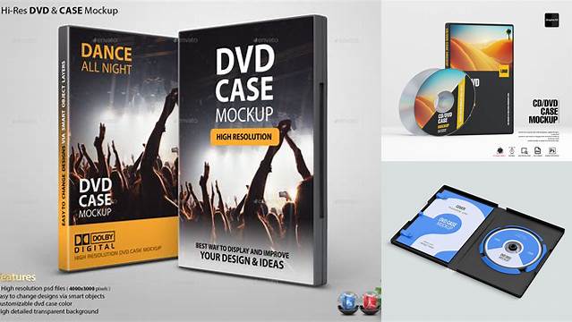 1348+ Dvd Mockup Easy Editable