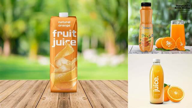 1350+ Frozen Juice PSD Mockup Half Side View Premium Quality PSD Freebie