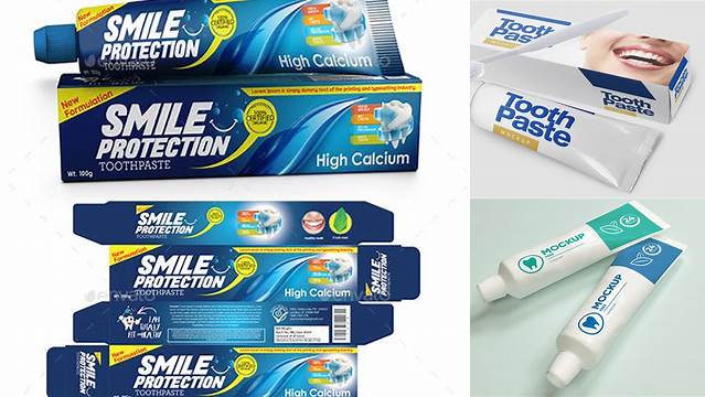 1351+ Toothpaste Mockup Free Download Creative Design Resource