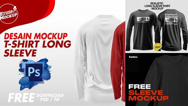 1353+ Longsleeve Mockup Free Include TIFF