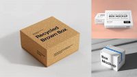 1358+ Plastic Box Mockup Free Custom Mockup Graphic Design