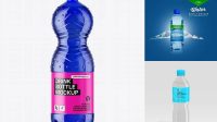 1360+ Blue PET Bottle PSD Mockup Photoshop Freebie