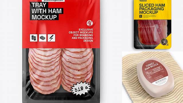 1365+ Ham Mockup Custom Graphic Mockup File